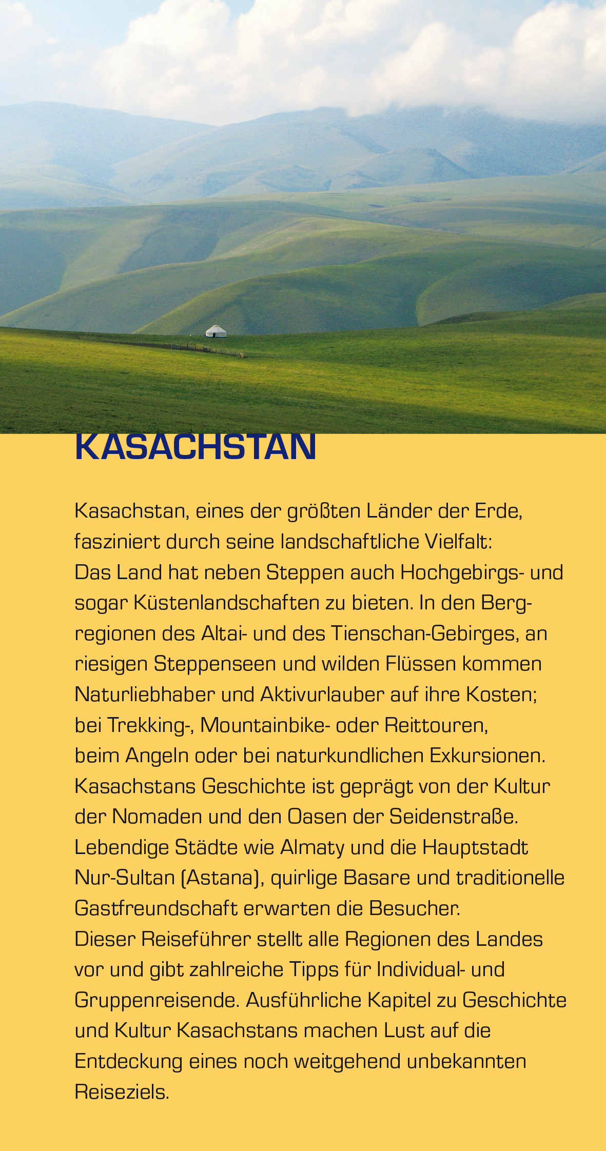 Anderes Coverbild TRESCHER Reiseführer Kasachstan