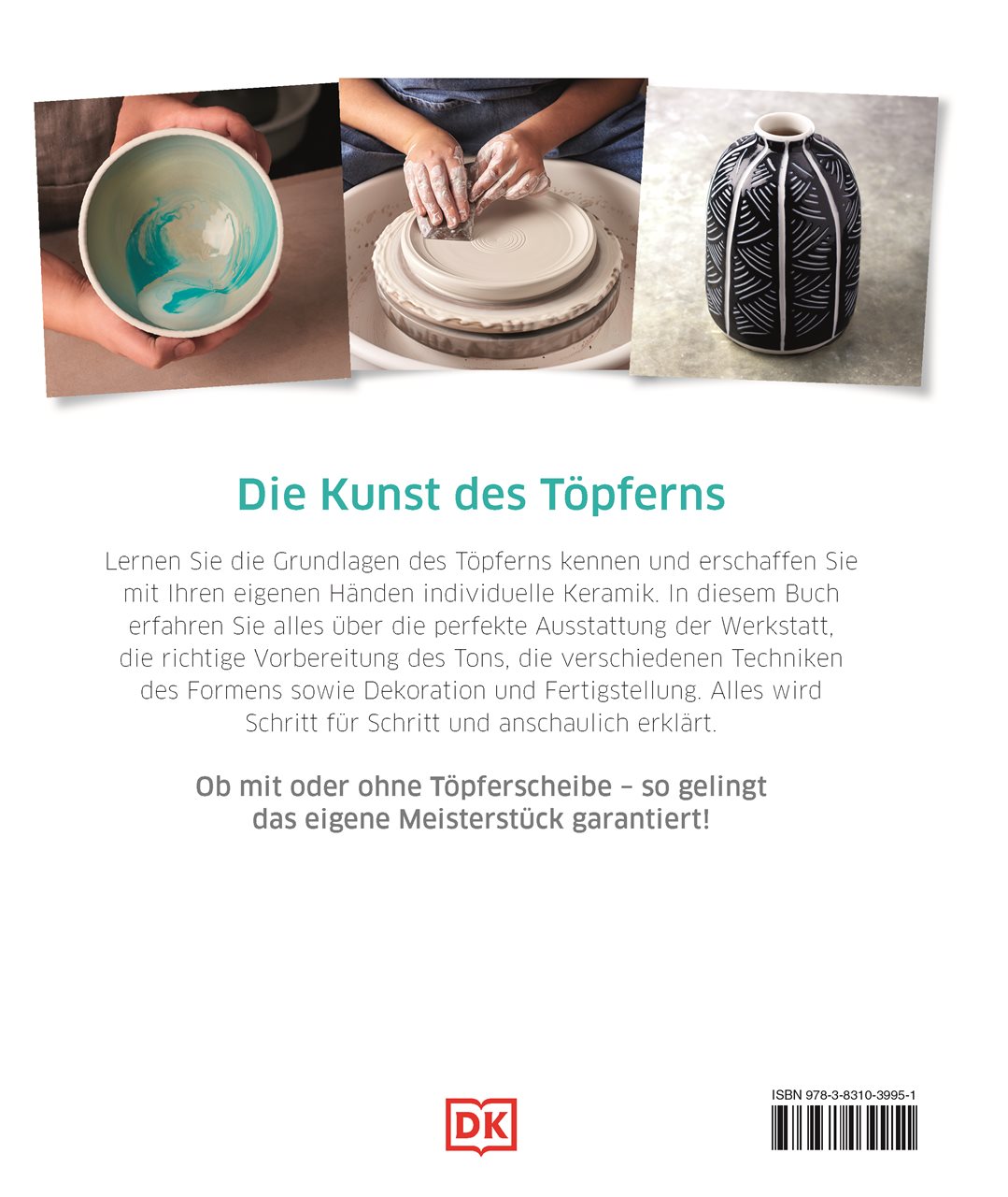 Rückseitencover Töpfern wie ein Profi