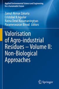 Vorderes Coverbild Valorisation of Agro-industrial Residues – Volume II: Non-Biological Approaches