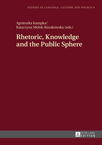 Vorderes Coverbild Rhetoric, Knowledge and the Public Sphere