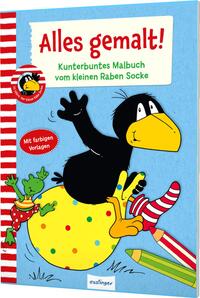 Vorderes Coverbild Der kleine Rabe Socke: Alles gemalt!