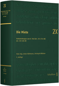 Vorderes Coverbild Vorbemerkungen zum 8. Titel (Art. 253 - 273c OR) Art. 253 - 265 OR