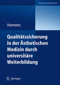 Vorderes Coverbild Qualitätssicherung in der Ästhetischen Medizin durch universitäre Weiterbildung