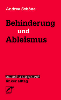 Vorderes Coverbild Behinderung & Ableismus