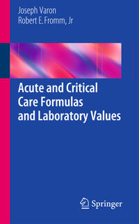 Vorderes Coverbild Acute and Critical Care Formulas and Laboratory Values