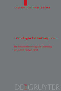 Vorderes Coverbild Doxologische Entzogenheit