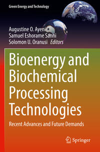 Vorderes Coverbild Bioenergy and Biochemical Processing Technologies