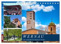 Vorderes Coverbild Wernau, die sympathische Stadt am Neckar (Tischkalender 2025 DIN A5 quer), CALVENDO Monatskalender