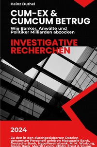 Vorderes Coverbild Cum-Ex &amp; CumCum Betrug