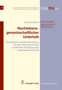 Vorderes Coverbild Nachlebensgemeinschaftlicher Unterhalt