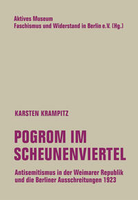 Vorderes Coverbild Pogrom im Scheunenviertel