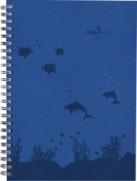Vorderes Coverbild Alpha Edition - Wochenplaner Nature Line Ocean 2025 Taschenkalender, 15x21cm, Kalender mit 128 Seiten, Notizbereich, Adressteil, Monatsübersicht und internationales Kalendarium