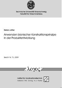 Vorderes Coverbild Anwenden bionischer Konstruktionsprinzipe in der Produktentwicklung