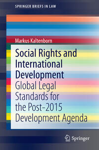 Vorderes Coverbild Social Rights and International Development