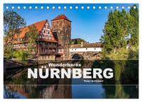 Vorderes Coverbild Wunderbares Nürnberg (Tischkalender 2025 DIN A5 quer), CALVENDO Monatskalender