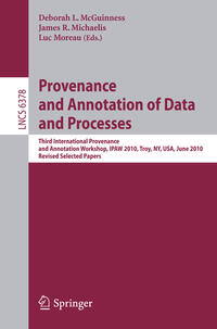 Vorderes Coverbild Provenance and Annotation of Data and Process