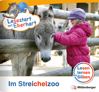 Vorderes Coverbild Lesestart mit Eberhart - Im Streichelzoo