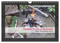 Vorderes Coverbild Outdoor-Survival-Kalender (Wandkalender 2026 DIN A4 quer), CALVENDO Monatskalender