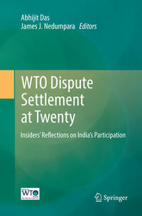 Vorderes Coverbild WTO Dispute Settlement at Twenty