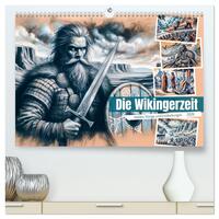Vorderes Coverbild Die Wikingerzeit - Helden, Könige und Entdeckungen (hochwertiger Premium Wandkalender 2026 DIN A2 quer), Kunstdruck in Hochglanz