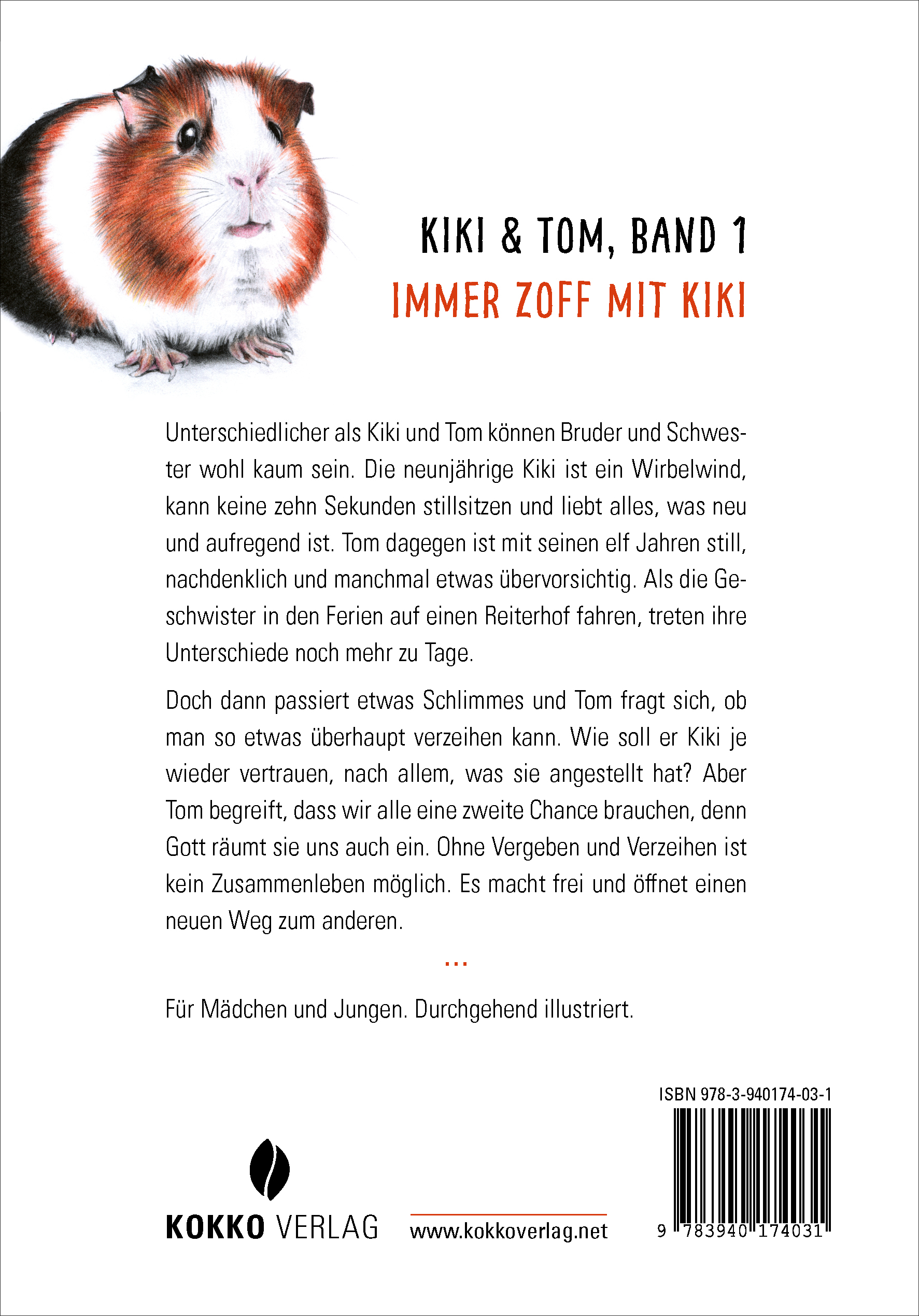 Rückseitencover Kiki & Tom