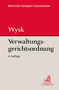 Vorderes Coverbild Verwaltungsgerichtsordnung