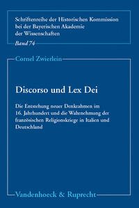 Vorderes Coverbild Discorso und Lex Dei