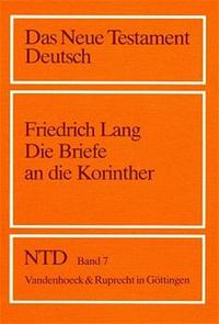 Vorderes Coverbild Die Briefe an die Korinther