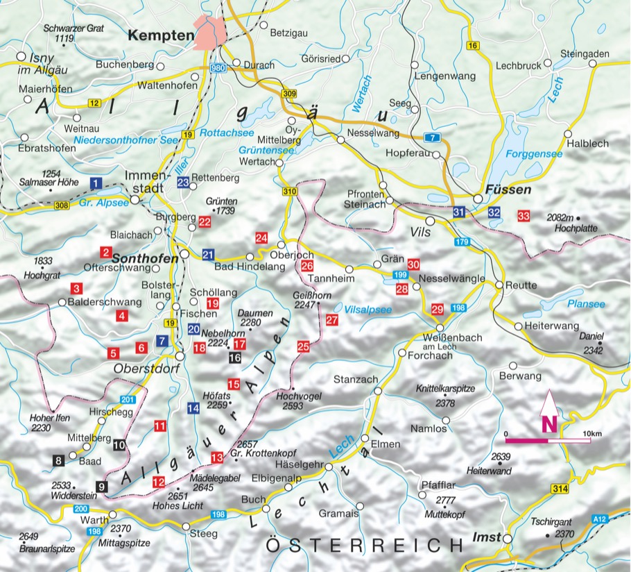 Beispielinhalt (Bild) Vergessene Pfade Allgäu