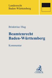 Vorderes Coverbild Beamtenrecht Baden-Württemberg