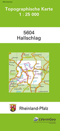 Vorderes Coverbild TK25 5604 Hallschlag
