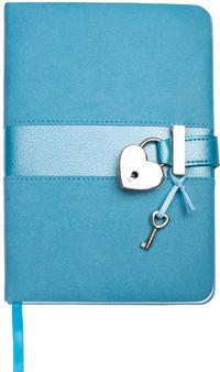 Vorderes Coverbild Trötsch Tagebuch Matt & Shiny Blau