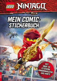 Vorderes Coverbild LEGO® NINJAGO® – Mein Comic-Stickerbuch