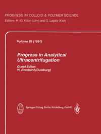 Vorderes Coverbild Progress in Analytical Ultracentrifugation