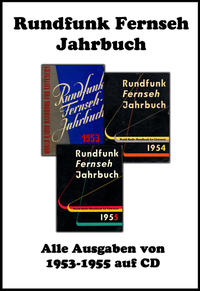 Vorderes Coverbild Rundfunk Fernseh Jahrbuch (1953-1955)