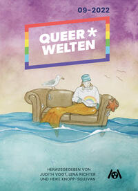 Vorderes Coverbild Queer*Welten 09-2022 - Das queerfeministische Phantastik-Magazin