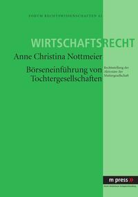 Vorderes Coverbild Börseneinführung von Tochtergesellschaften