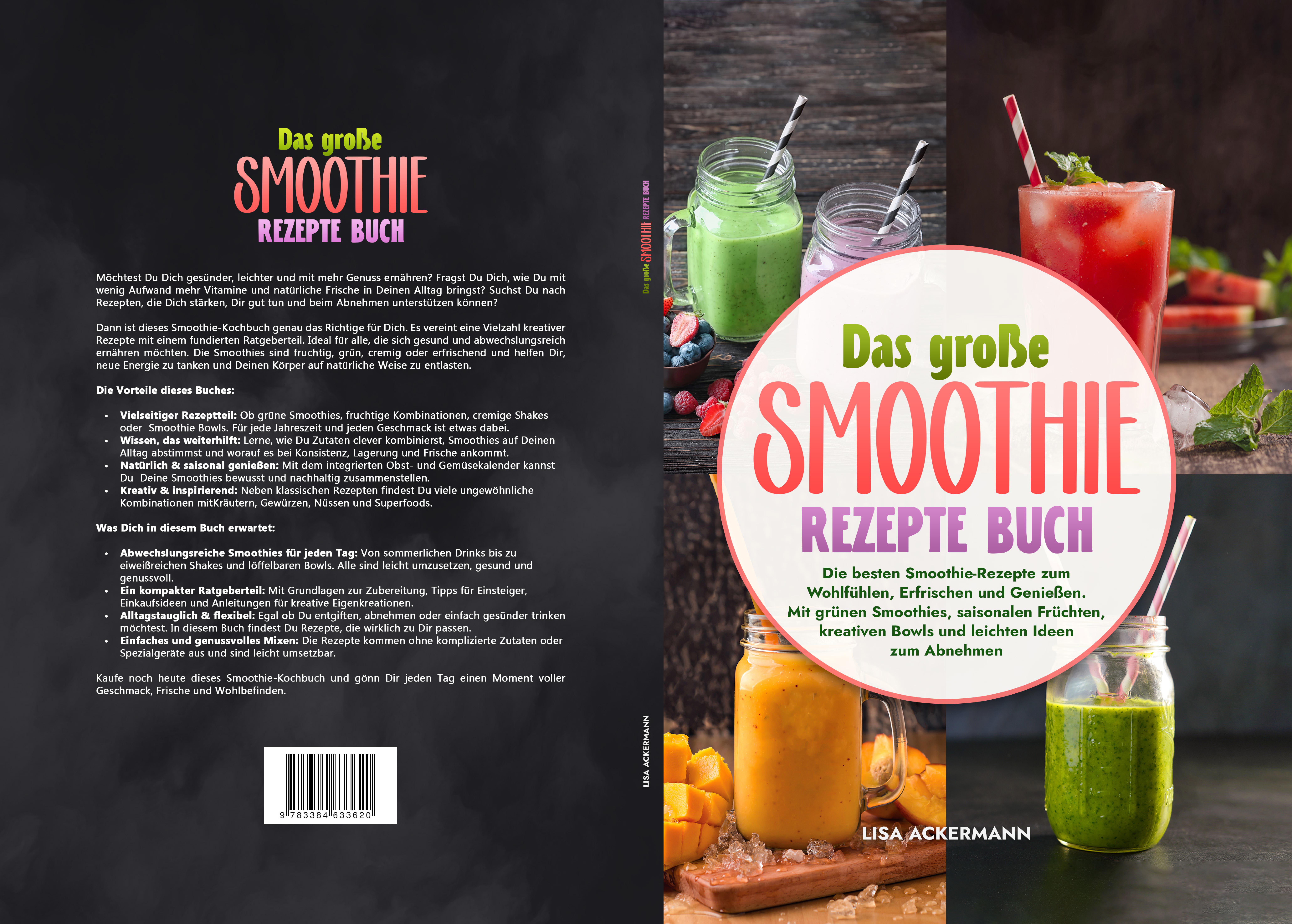 Gesamtes Coverbild Das große Smoothie Rezepte Buch