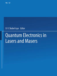 Vorderes Coverbild Quantum Electronics in Lasers and Masers