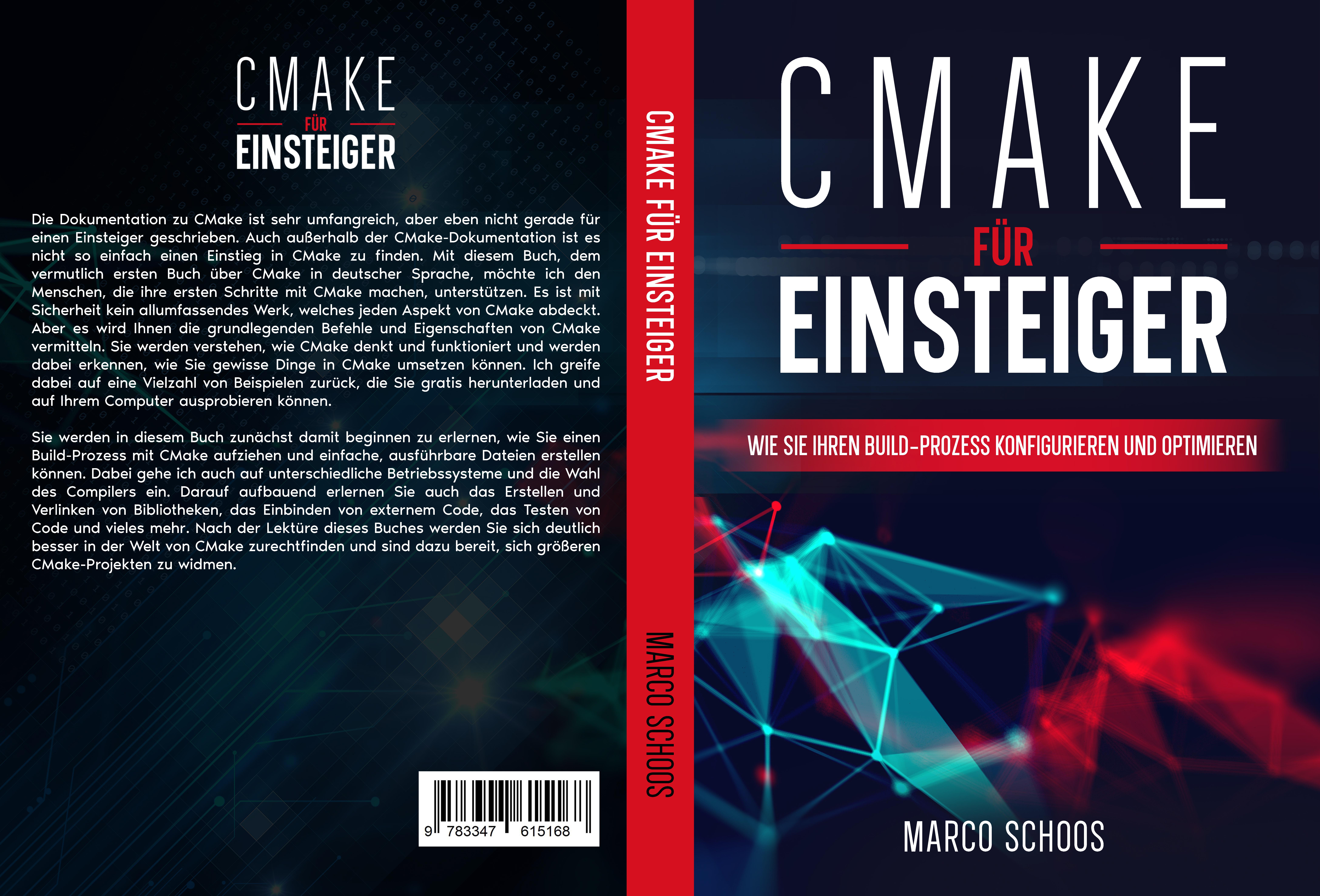 Gesamtes Coverbild CMake für Einsteiger