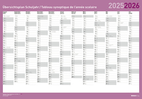 Vorderes Coverbild Wandplaner Maxi 2025/26