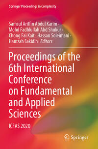 Vorderes Coverbild Proceedings of the 6th International Conference on Fundamental and Applied Sciences