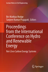 Vorderes Coverbild Proceedings from the International Conference on Hydro and Renewable Energy