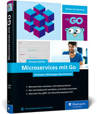 Vorderes Coverbild Microservices mit Go