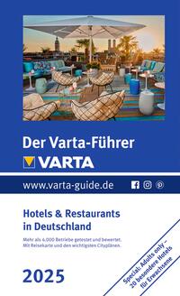 Vorderes Coverbild Der Varta-Führer 2025 Hotels & Restaurants in Deutschland