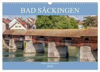 Vorderes Coverbild Bad Säckingen - Städtle am Hochrhein (Wandkalender 2026 DIN A3 quer), CALVENDO Monatskalender