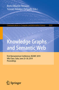 Vorderes Coverbild Knowledge Graphs and Semantic Web