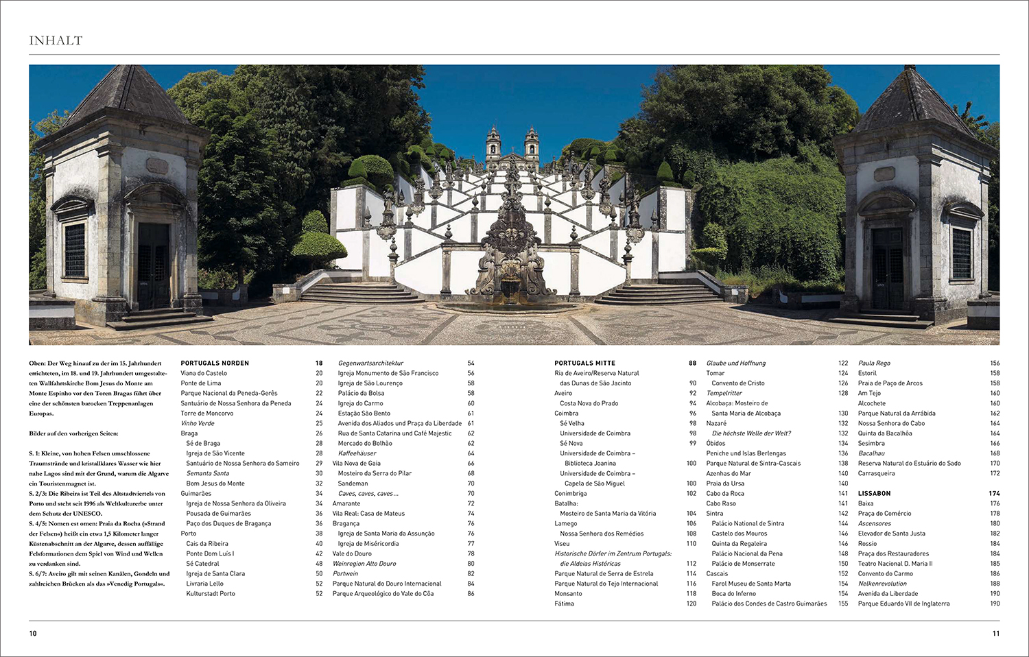 Beispielinhalt (Bild) KUNTH Portugal. Das Buch