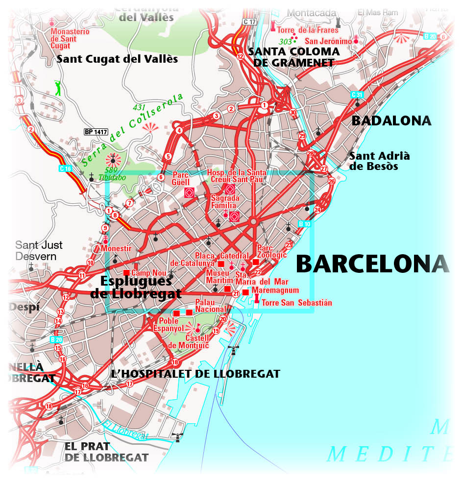 Beispielinhalt (Bild) Barcelona