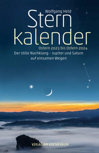 Vorderes Coverbild Sternkalender Ostern 2023 bis Ostern 2024